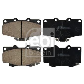 Jeu de 4 plaquettes de frein avant FEBI BILSTEIN OEM 0446535240