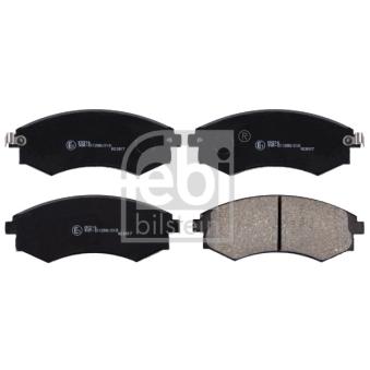 Jeu de 4 plaquettes de frein avant FEBI BILSTEIN OEM 5810138A50