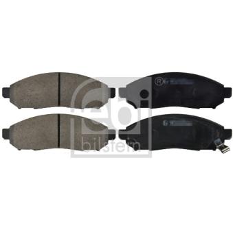 Jeu de 4 plaquettes de frein avant FEBI BILSTEIN OEM DA060EB326 Jeu de 4 plaquettes de frein avant FEBI BILSTEIN OEM DA060EB326