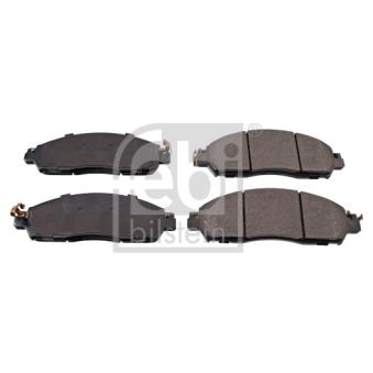 Jeu de 4 plaquettes de frein avant FEBI BILSTEIN OEM D10605TA0A