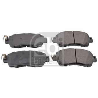 Jeu de 4 plaquettes de frein avant FEBI BILSTEIN 170385 pour BMW X4 1.5 - 90cv
