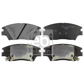 Jeu de 4 plaquettes de frein avant FEBI BILSTEIN OEM 48130350c0