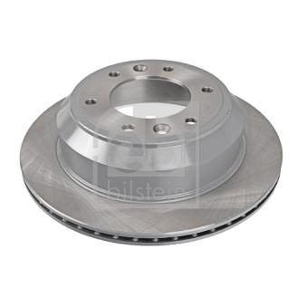 Jeu de 2 disques de frein arrière FEBI BILSTEIN 170695 pour HYUNDAI H-1 2.5 CRDi - 110cv