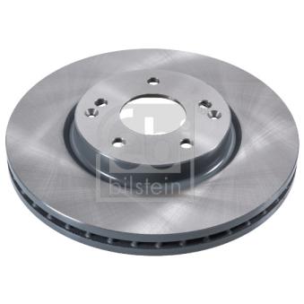 Jeu de 2 disques de frein avant FEBI BILSTEIN [170696]