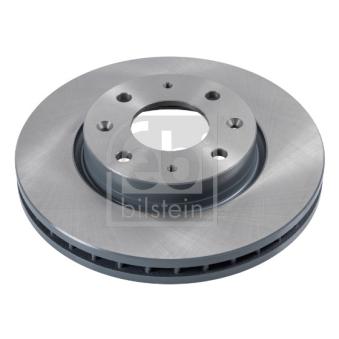 Jeu de 2 disques de frein avant FEBI BILSTEIN 170699 pour TOYOTA COROLLA 1.5 CRDi - 90cv