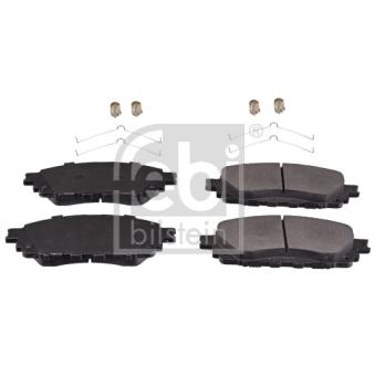 Jeu de 4 plaquettes de frein avant FEBI BILSTEIN OEM 044650K380