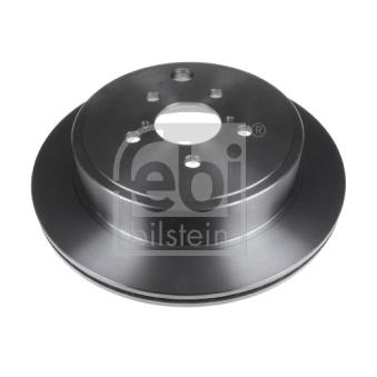 Jeu de 2 disques de frein arrière FEBI BILSTEIN 170852 pour SUBARU OUTBACK 3.6 R - 260cv