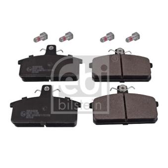 Jeu de 4 plaquettes de frein avant FEBI BILSTEIN OEM 00000A00906