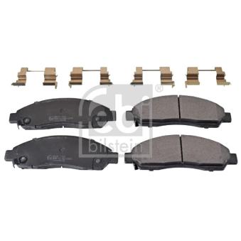 Jeu de 4 plaquettes de frein avant FEBI BILSTEIN OEM 89040317