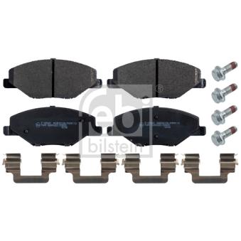 Jeu de 4 plaquettes de frein avant FEBI BILSTEIN OEM 6RU698151A