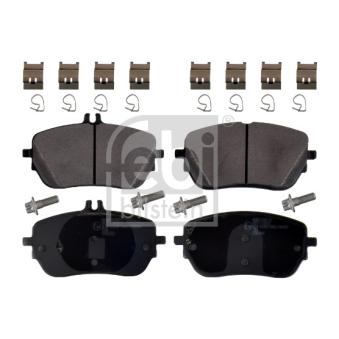 Jeu de 4 plaquettes de frein avant FEBI BILSTEIN 171398 pour MERCEDES-BENZ CLASSE A A 160 d - 95cv