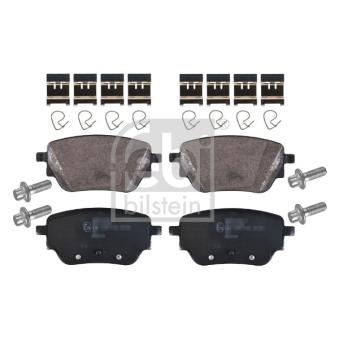 Jeu de 4 plaquettes de frein arrière FEBI BILSTEIN [171399]