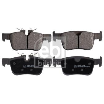 Jeu de 4 plaquettes de frein arrière FEBI BILSTEIN OEM 32287431