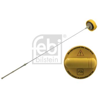 Jauge de niveau d'huile FEBI BILSTEIN 171525 pour AUDI A6 1.5 DCI - 110cv