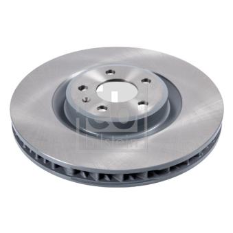 Disque de frein avant droit FEBI BILSTEIN 171603 pour PORSCHE MACAN 3.0 S - 354cv