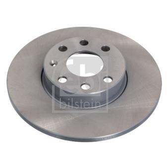 Jeu de 2 disques de frein avant FEBI BILSTEIN 17209 pour OPEL ASTRA 1.2 16V - 65cv