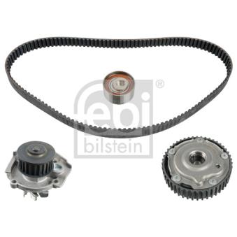 Pompe à eau + kit de courroie de distribution FEBI BILSTEIN 173066 pour LANCIA YPSILON 1.4 - 78cv