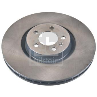 Jeu de 2 disques de frein avant FEBI BILSTEIN 174449 pour AUDI A1 40 TFSI - 207cv