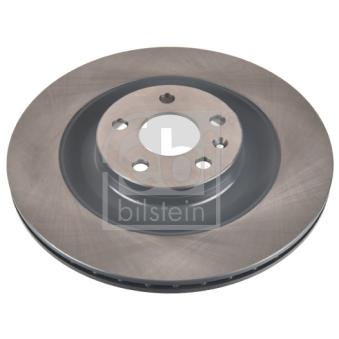 Jeu de 2 disques de frein arrière FEBI BILSTEIN [174754]