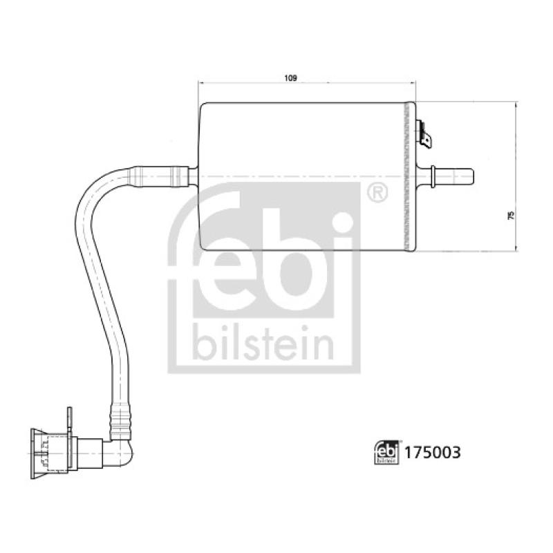 Filtre à carburant FEBI BILSTEIN 175003 - Visuel 2