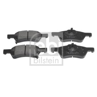 Jeu de 4 plaquettes de frein avant FEBI BILSTEIN OEM KVE101216