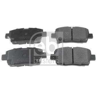 Jeu de 4 plaquettes de frein avant FEBI BILSTEIN OEM 0494552060