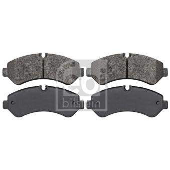 Jeu de 4 plaquettes de frein arrière FEBI BILSTEIN 175673 pour MERCEDES-BENZ SPRINTER 519 CDI Traction intégrale 190cv