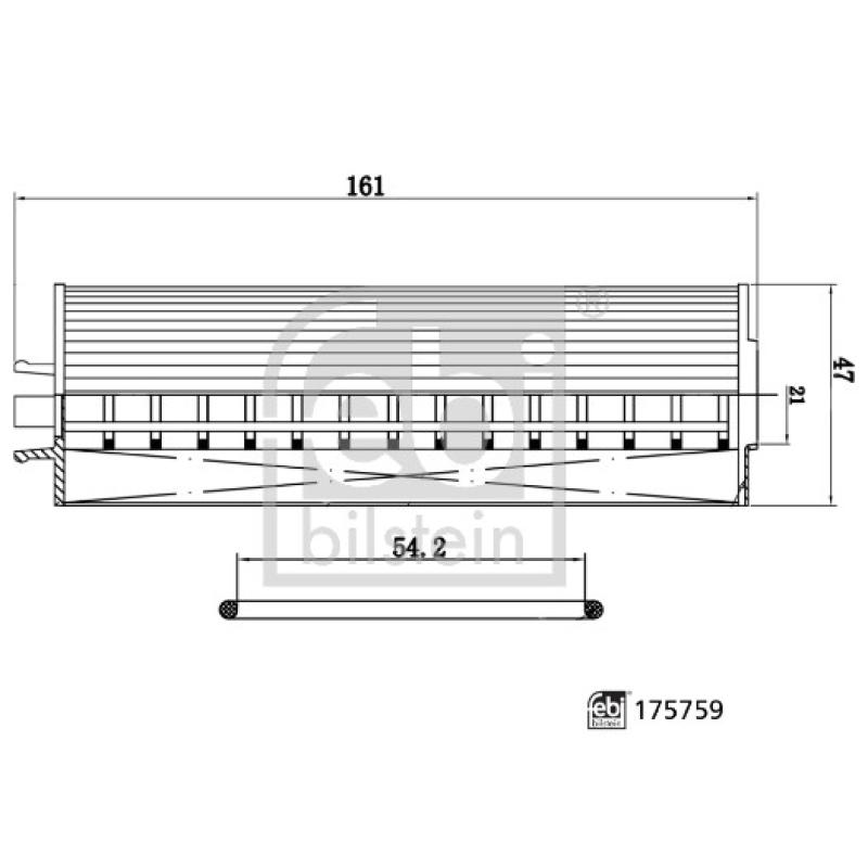 Filtre à huile FEBI BILSTEIN 175759 - Visuel 2