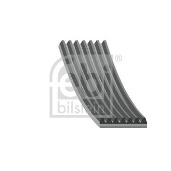 Courroie trapézoïdale à nervures FEBI BILSTEIN OEM 117207504R