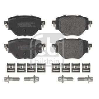Jeu de 4 plaquettes de frein arrière FEBI BILSTEIN 180630 pour FIAT 600e Mild Hybrid - 101cv