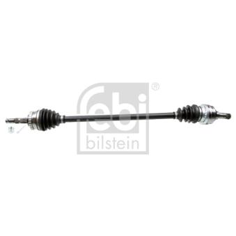 Arbre de transmission avant droit FEBI BILSTEIN 181290 pour OPEL COMBO 1.6 - 87cv