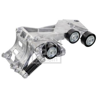 Tendeur de courroie, courroie trapézoïdale à nervures FEBI BILSTEIN OEM A2662000770