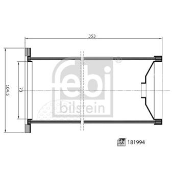 Filtre à air FEBI BILSTEIN OEM BRH0282
