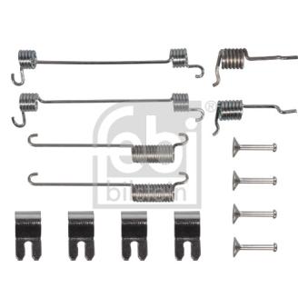 Kit d'accessoires, mâchoire de frein FEBI BILSTEIN 182065 pour FORD FOCUS 1.8 16V - 115cv