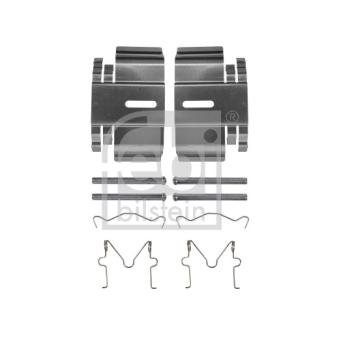 Kit d'accessoires, plaquette de frein à disque FEBI BILSTEIN 182461 pour TOYOTA RAV 4 2.0 VVTI 4WD - 150cv