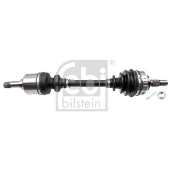 Arbre de transmission avant gauche FEBI BILSTEIN 182589 pour TOYOTA COROLLA 1.9 D - 70cv