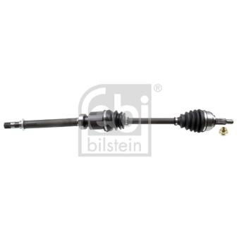 Arbre de transmission avant droit FEBI BILSTEIN 183468 pour VOLKSWAGEN GOLF 1.5 dCi 110 - 110cv