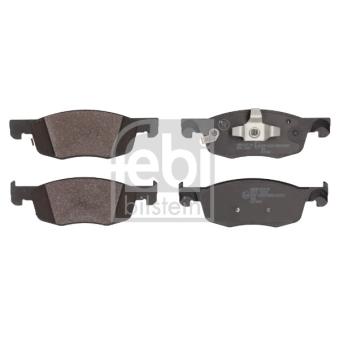 Jeu de 4 plaquettes de frein avant FEBI BILSTEIN OEM 04465K0010