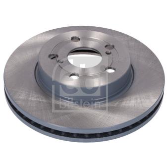 Jeu de 2 disques de frein avant FEBI BILSTEIN 184696 pour MAZDA 2 1,5 Hybrid - 116cv