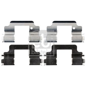 Kit d'accessoires, plaquette de frein à disque FEBI BILSTEIN 184729 pour TOYOTA TERCEL 2.5 T - 231cv