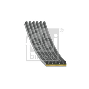 Courroie trapézoïdale à nervures FEBI BILSTEIN OEM HF6715909