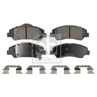 Jeu de 4 plaquettes de frein avant FEBI BILSTEIN OEM 58101K7A00