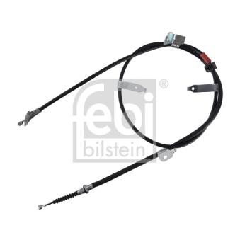Tirette à câble, frein de stationnement arrière droit FEBI BILSTEIN 188282 pour TOYOTA AURIS 1.4 D-4D - 90cv