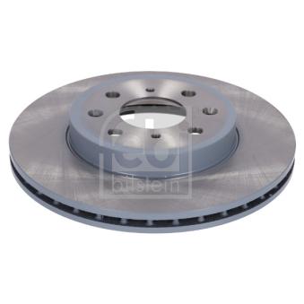 Jeu de 2 disques de frein avant FEBI BILSTEIN 188760