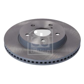 Jeu de 2 disques de frein avant FEBI BILSTEIN 188776 pour TOYOTA YARIS 1,5 - 120cv