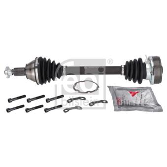 Arbre de transmission avant gauche FEBI BILSTEIN 193380 pour VOLKSWAGEN FOX 1.2 - 60cv