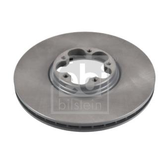 Jeu de 2 disques de frein avant FEBI BILSTEIN 19515 pour FORD TRANSIT 2.4 DI - 120cv