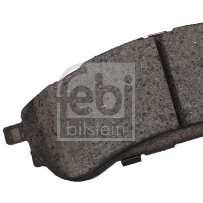 Jeu de 4 plaquettes de frein arrière FEBI BILSTEIN 196370 - Visuel 1