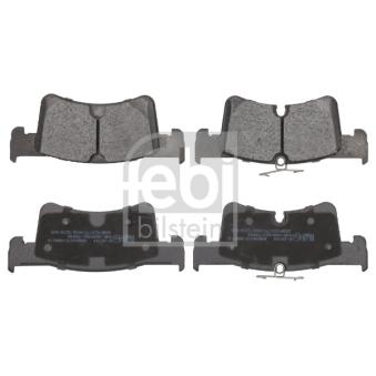 Jeu de 4 plaquettes de frein arrière FEBI BILSTEIN 196402 pour SEAT TARRACO 2,0 TDI - 150cv