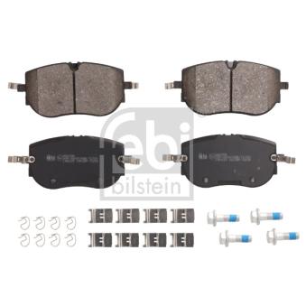 Jeu de 4 plaquettes de frein avant FEBI BILSTEIN 196639 pour DS DS 7 77 e-boost - 231cv